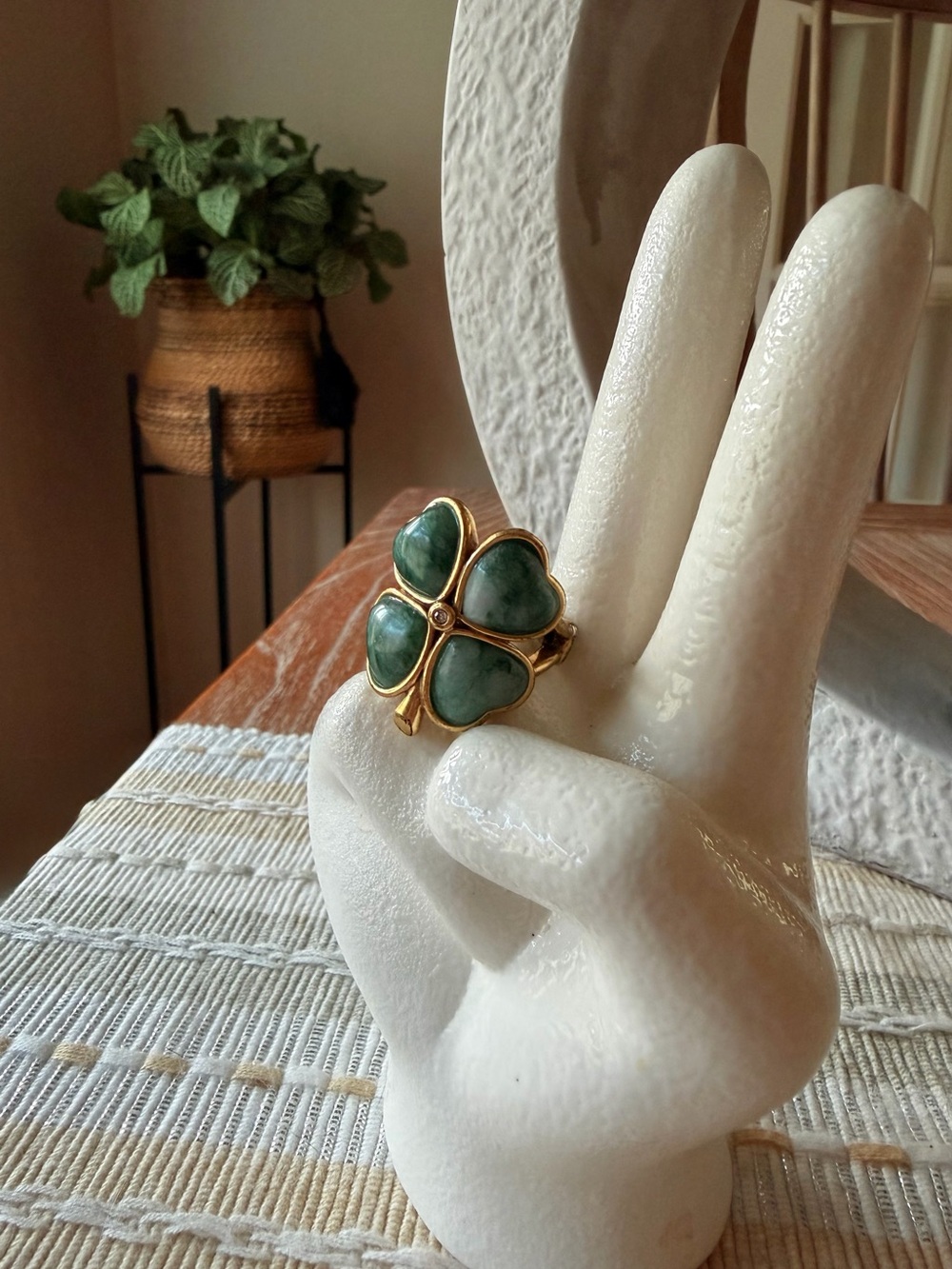 🍀 Lucky Brand Ring